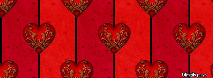 Blingify.com | Hearts Facebook Covers